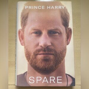 Spare by Prince Harry hardcover book